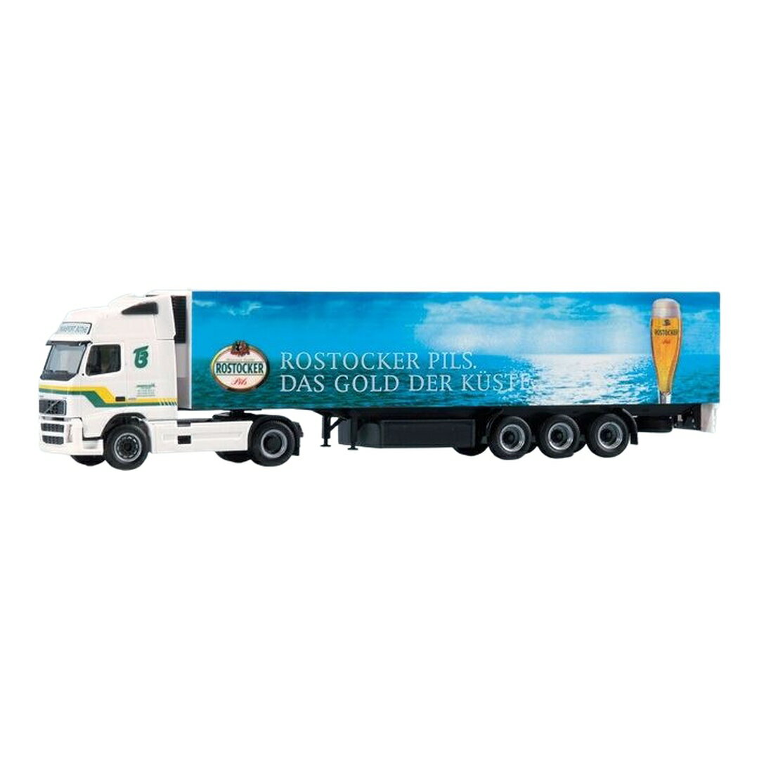 Bothe Rostocker Pils ボルボ GL FH12XL 冷凍冷蔵セミトレーラー / Herpa 1/87 ミニカー トラック模型