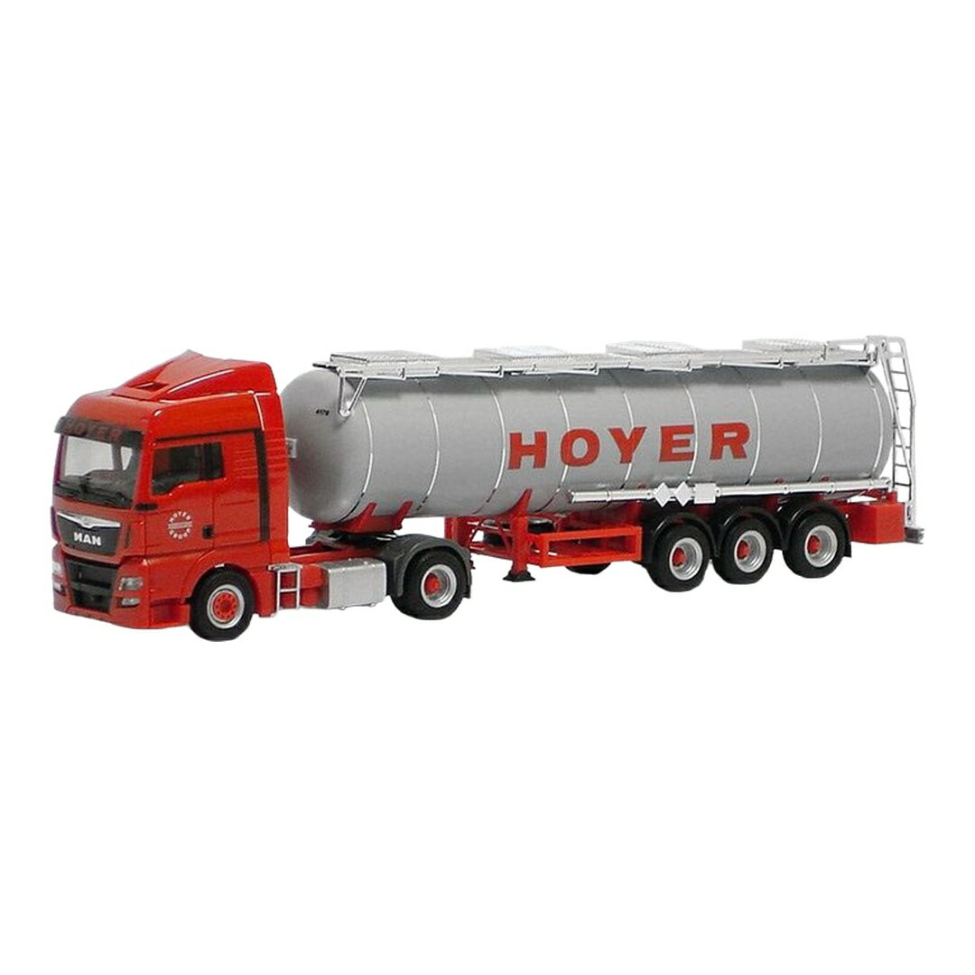 Hoyer Group MAN TGS XLX Euro 6 Feldbinder ケミカルタンカートレーラー / Herpa 1/87 ミニカー トラック模型
