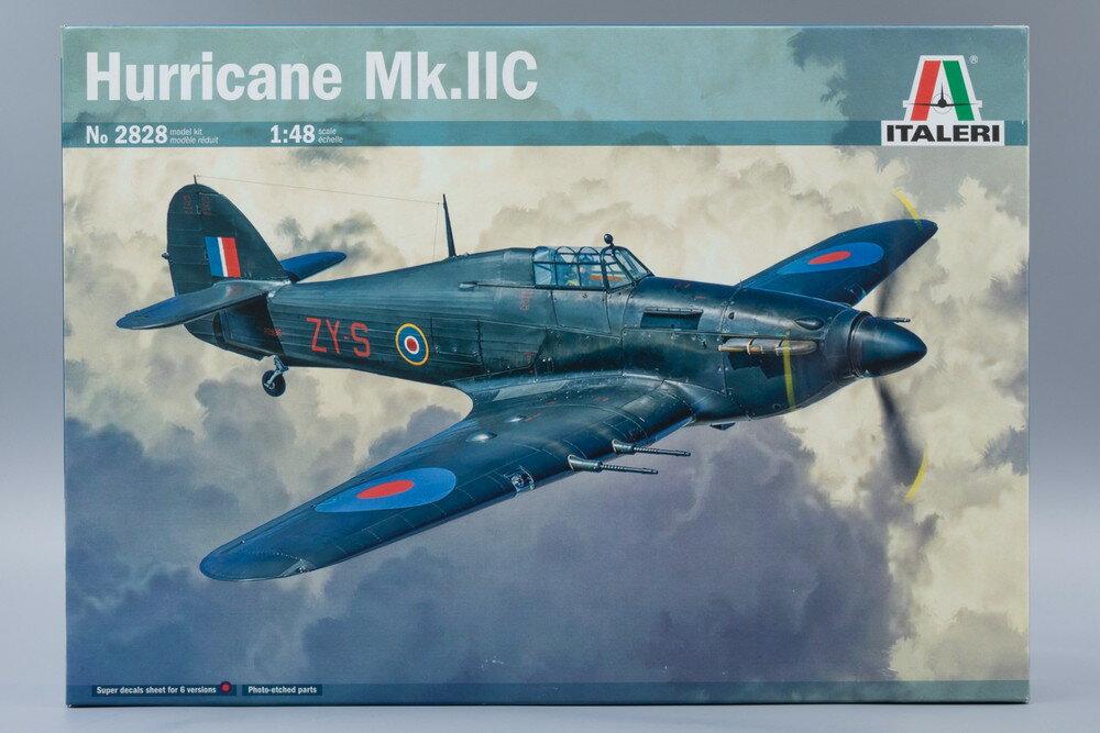 Rakuten - ホーカー ハリケーン Mk. IIc モデルキット/ ITALERI 1/48 模型 プラモデル