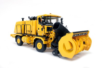 Hot Wheels - Oshkosh H スノープラウ/ブロワー イエロー / TWH 1/50 建設機械模型 工事車両