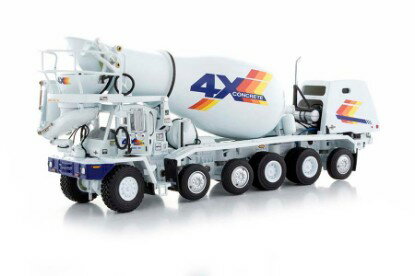 Oshkosh フロントミキサー 4X concrete / TWH 1/50 建設機械模型 工事車両