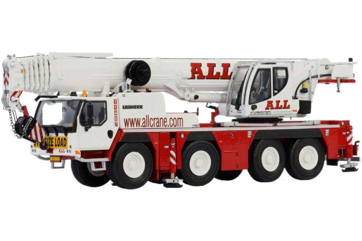 リープヘル LTM1090-4.2 モバイルクレーン / WSI 1/50 建設機械模型 工事車両