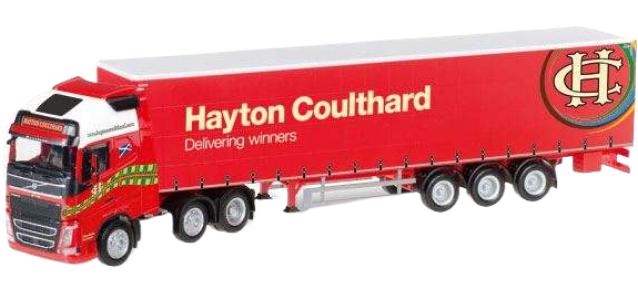 Coulthard Volvo FH Gl. XL カーテンキャンバス トラック / Herpa 1/87 建設機械模型 工事車両