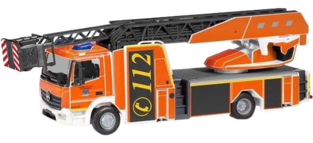 Mercedes Benz - Holzminden 消防署 Mercedes-Benz トラック / Herpa 1/87 建設機械模型 工事車両