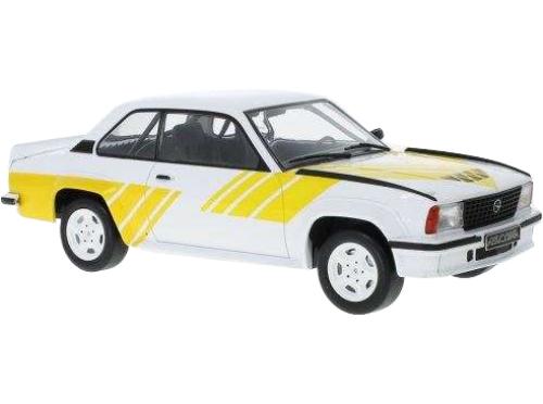 Opel Ascona B 400 1982 ホワイトイエロー / IXO 1/18 ミニカー