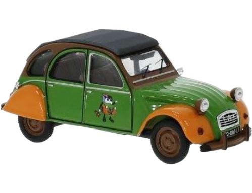 Citroen 2CV グリーンオレンジ 1978 / IXO 1/43 ミニカー