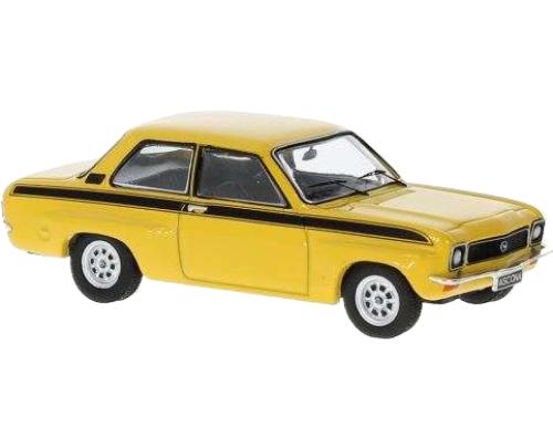 乐天商城 - Opel Ascona A Tuning 1973 イエロー / IXO 1/43 ミニカー