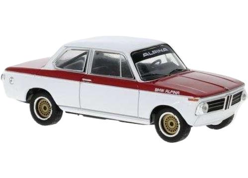 BMW - BMW Alpina 2002 Tii 1972 ホワイトレッド / IXO 1/43 ミニカー