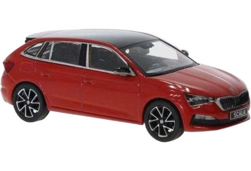 Skoda Scala 2019 レッド IXOCLC527N / IXO 1/43 ミニカー