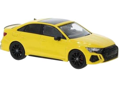 Audi RS 3 イエロー IXOMOC332.22 / IXO 1/43 ミニカー