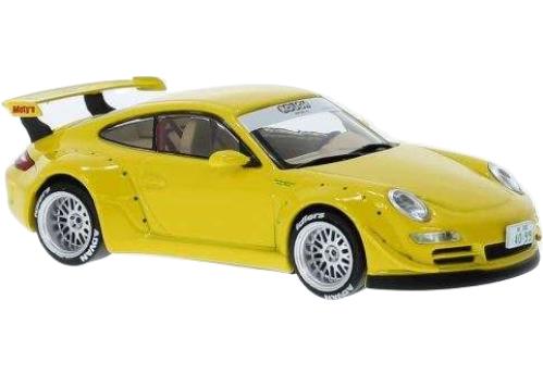 Porsche 911 (997) RWB イエロー / IXO 1/43 ミニカー