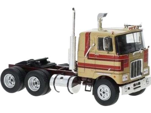 Rakuten - Mack Fシリーズ 1977 ベージュ レッド IXOTR168.22 トラクタ / IXO 1/43 建設機械模型 工事車両
