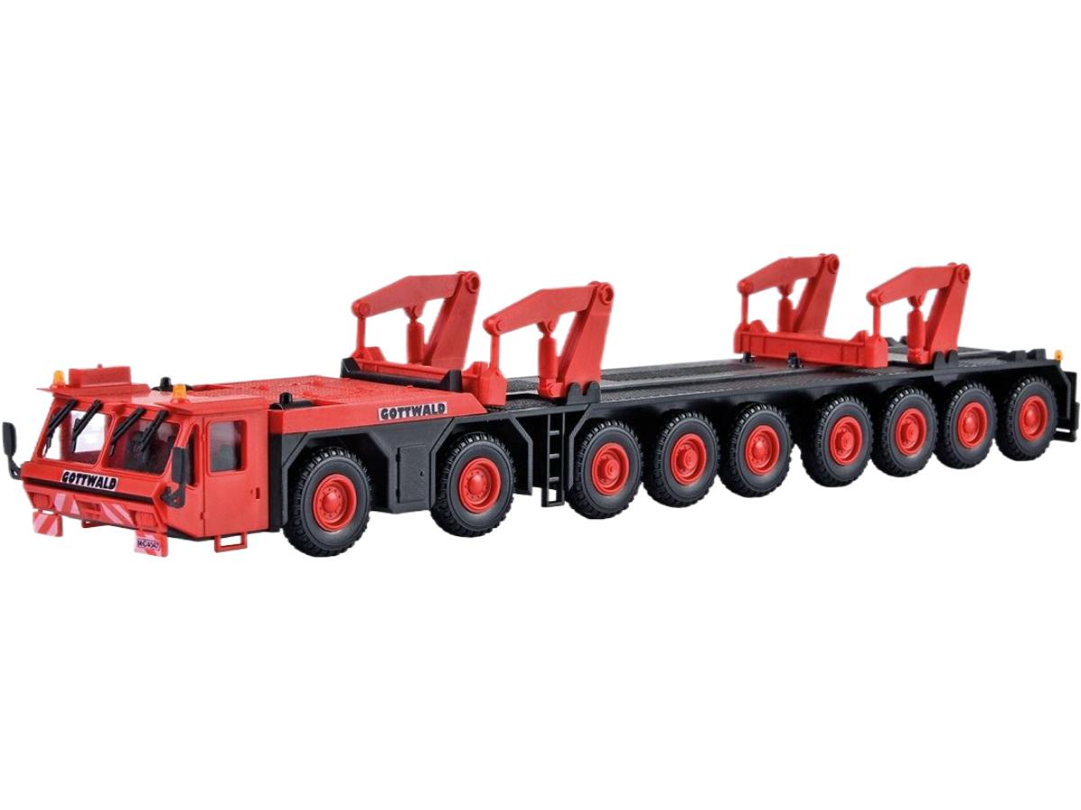Rakuten - Gottwald 伸縮クレーン用 輸送車両 積載車 / Kibri 1/87 建設機械模型 工事車両