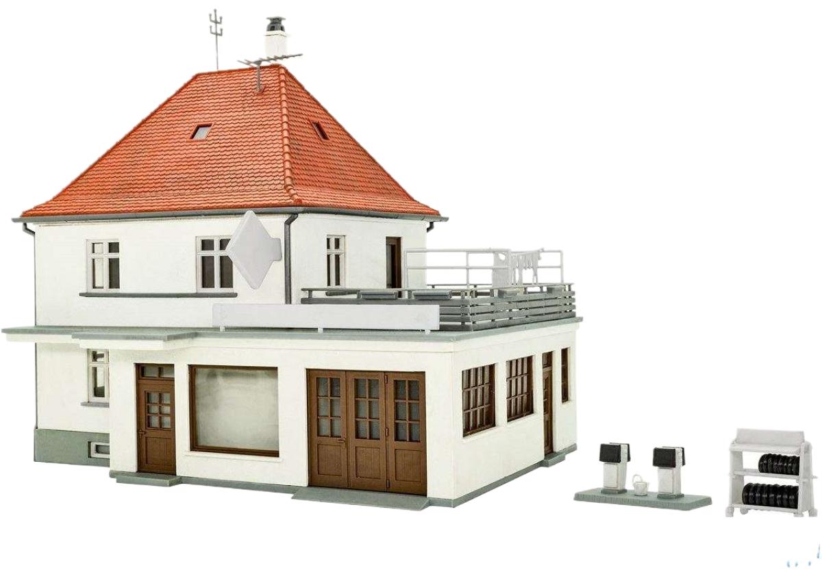 作業場付き住宅 38202 / Kibri 1/87 建設機械模型 工事車両