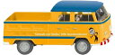 VW Kundendienst Volkswagen T2 ダブルキャビン トラック / Wiking 1/87 建設機械模型 工事車両