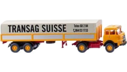 Transag Suisse Krupp 806 連結トラック トラック / Wiking 1/87 建設機械模型 工事車両