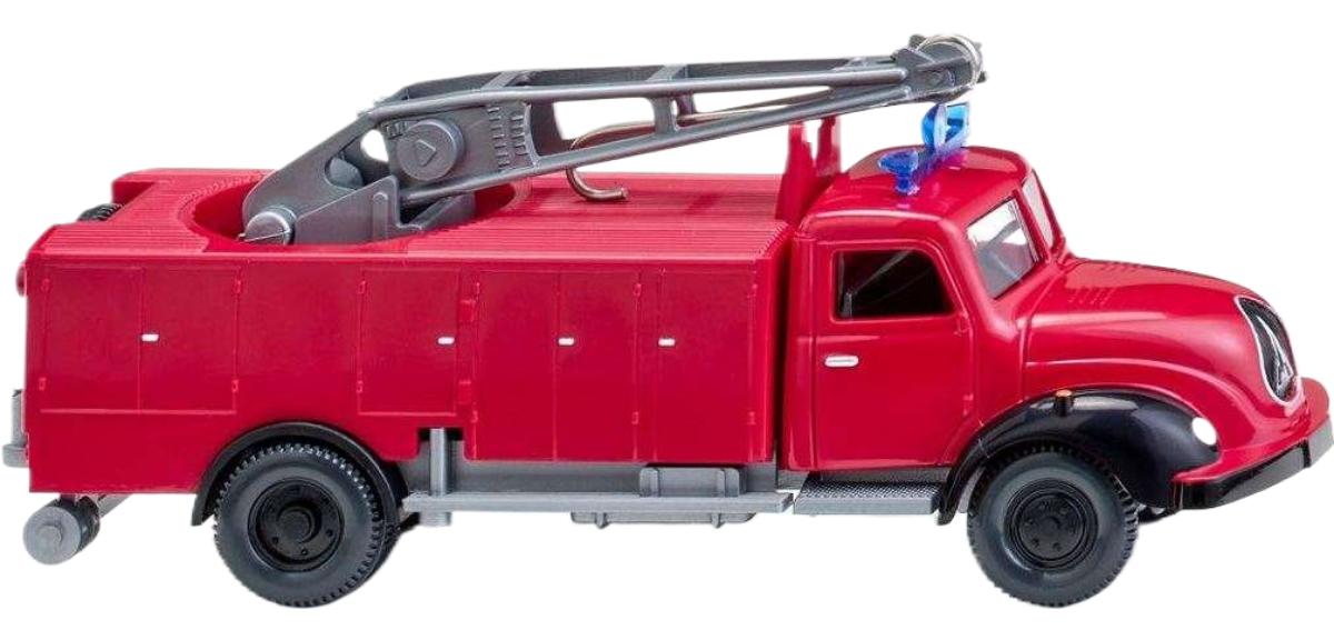 フォイアーヴェア Magirus レスキュートラック トラック / Wiking 1/87 建設機械模型 工事車両