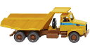 Volvo N10 ダンプトラック コーンイエロー ダンプ / Wiking 1/87 建設機械模型 工事車両