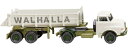 Walhalla Kalk MAN リアダンプセミトレーラー トレーラー / Wiking 1/87 建設機械模型 工事車両