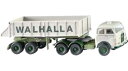Walhalla Kalk MAN パウスバッケ リアダンプセミトレーラー トレーラー / Wiking 1/87 建設機械模型 工事車両