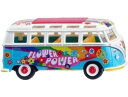 フラワーパワー Volkswagen T1 サンババス / Wiking 1/87 建設機械模型 工事車両