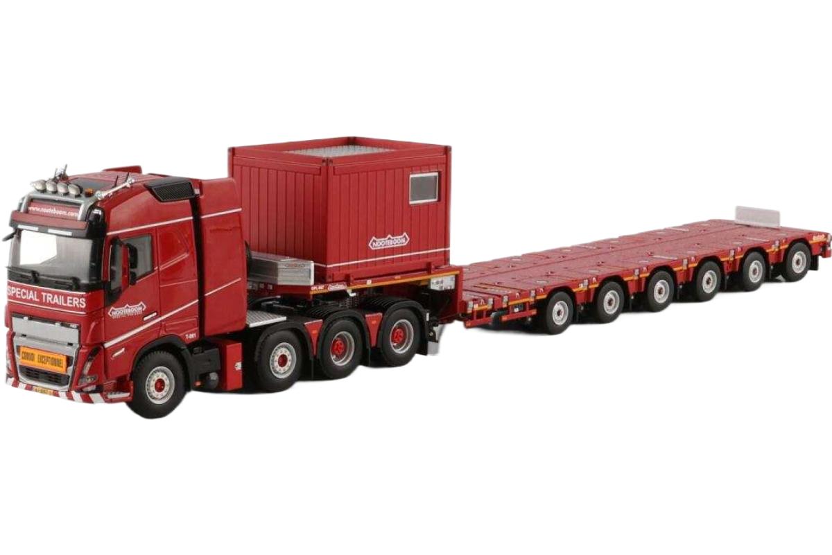 Nooteboom Red Line Volvo FH5 Globetrotter トラクタ / WSI 1/50 建設機械模型 工事車両