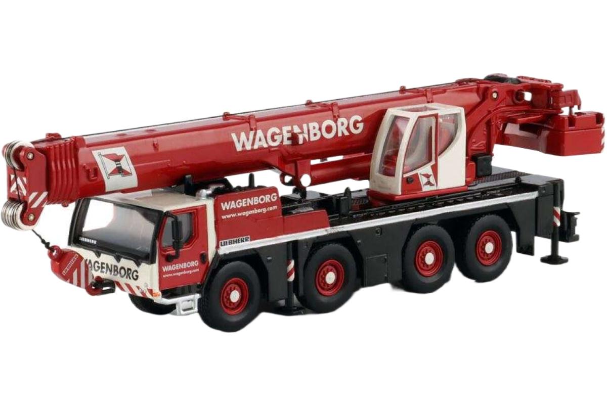 Wagenborg Netlift Liebherr LTM1120 4.1 モバイルクレーン / WSI 1/87 建設機械模型 工事車両