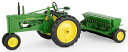 John Deere モデルB トラクター グレインドリル付き 2025 Classic Green Reunion 農機 模型 / ERTL 1/16