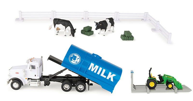 Peterbilt セミトレーラー スイッチNロード プレイセット 農機 模型 / ERTL 1/32