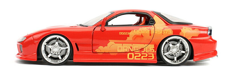 Rakuten - Orange Julius Mazda RX-7 ワイルドスピード (2009) ミニカー / JADA 1/24