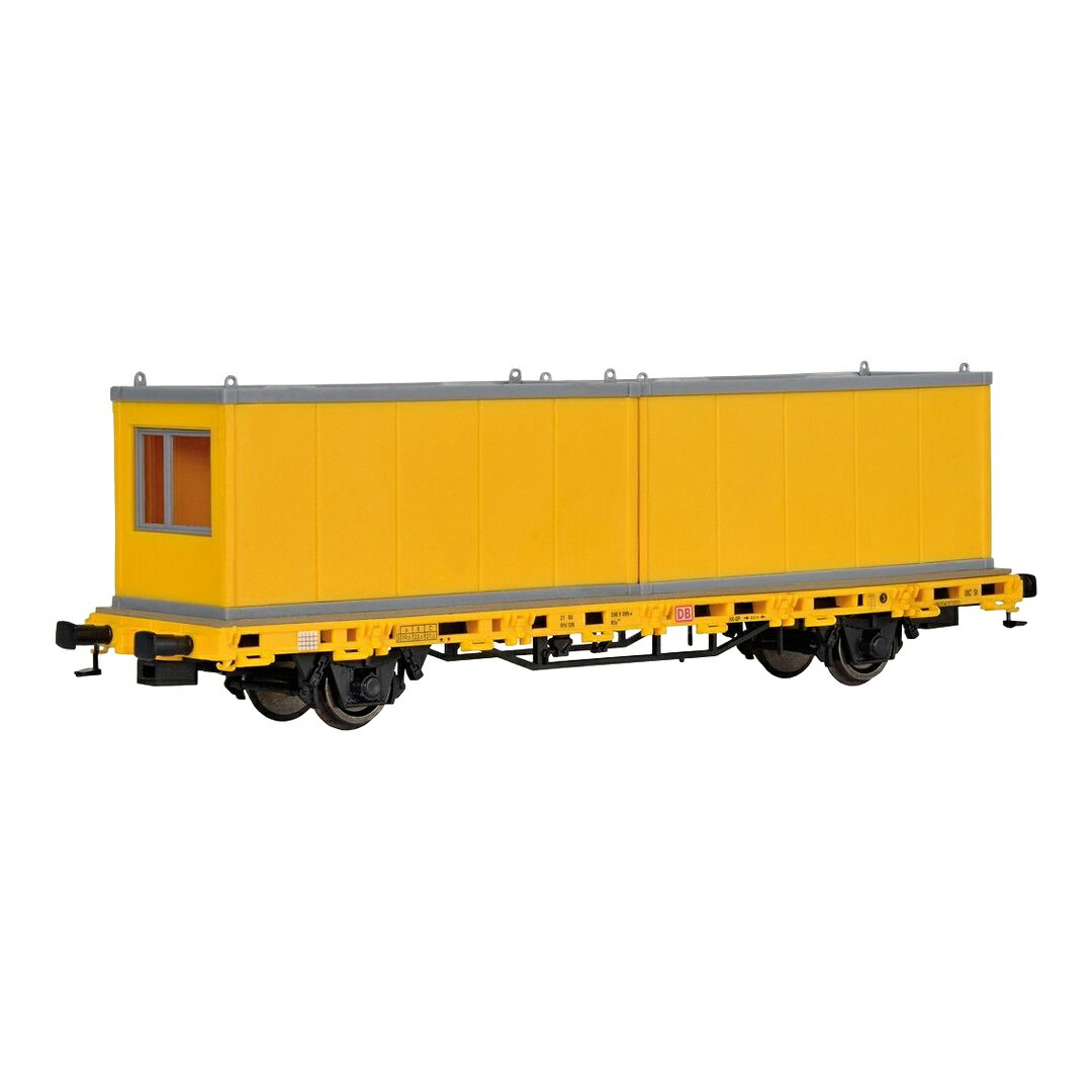 Rakuten - GleisBau 低床貨車 コンテナ2個付き / Kibri 1/87 ミニカー トラック模型