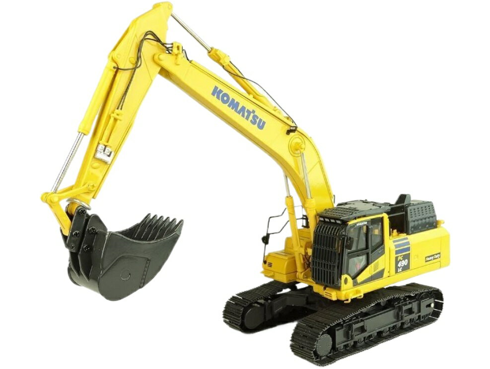 Komatsu PC490LC 11 / Univrsal Hobbies 1/50 建設機械模型 工事車両