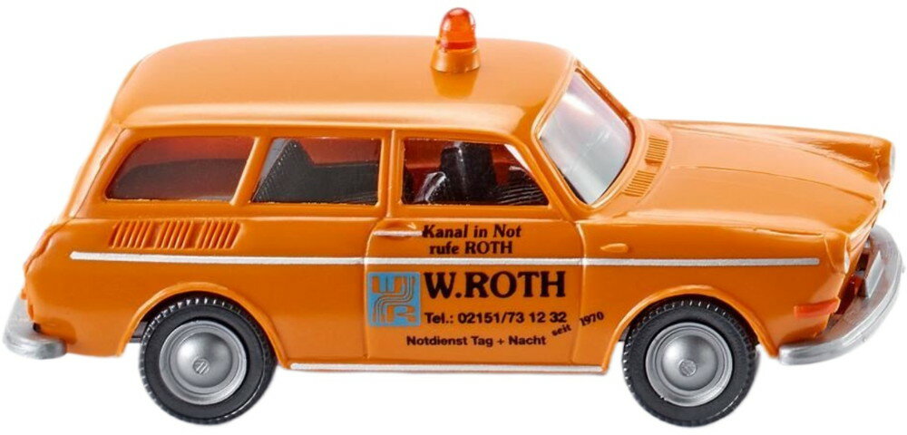 W Roth Notdienst VW 1600 Variant / Wiking 1/87 ミニカー 模型
