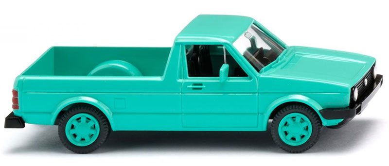 1982-92 Volkswagen Caddy ピックアップ ミントグリーン ミニカー / WIKING 1/87