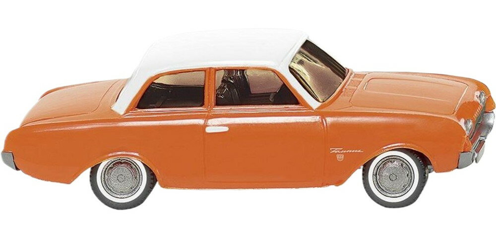 Ford 17M オレンジ ホワイトルーフ / Wiking 1/87 ミニカー 模型