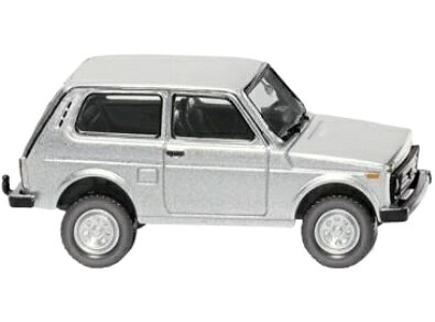 Lada Niva シルバーメタリック / Wiking 1/87 ミニカー 模型