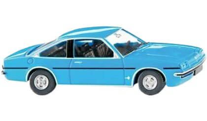 Opel Manta B ライトブルー / Wiking 1/87 ミニカー 模型