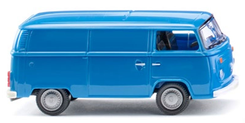 1972-79 Volkswagen T2 バス スカイブルー ミニカー / WIKING 1/87