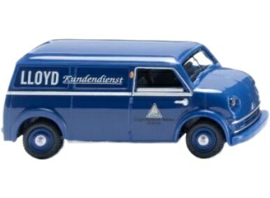Lloyd Kundendienst Lloyd LT 500 ボックス / Wiking 1/87 ミニカー 模型