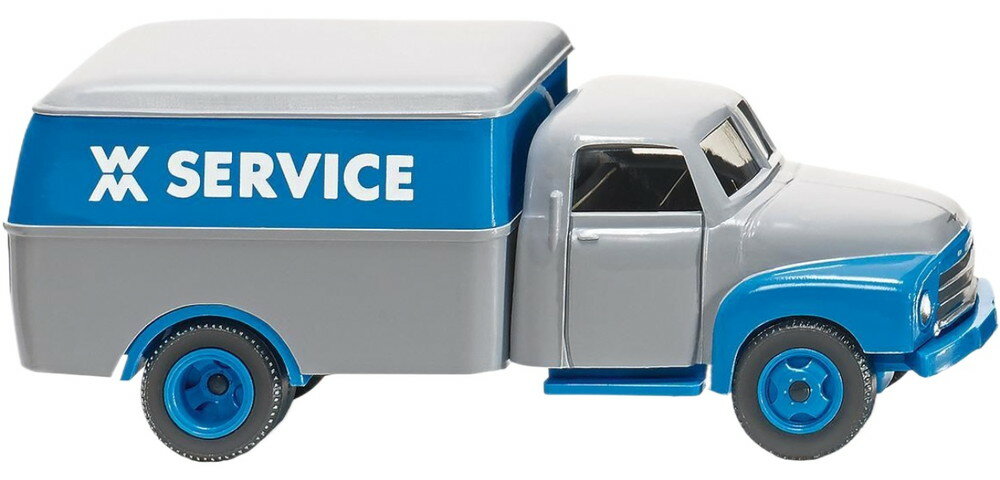 WM Service Opel Blitz Kastenwagen / Wiking 1/87 ミニカー 模型
