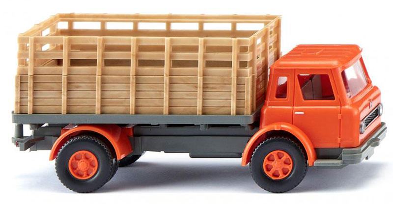 1962-79 International Harvester トラック ラティスパネル トラフィックオレンジ ミニカー / WIKING 1/87