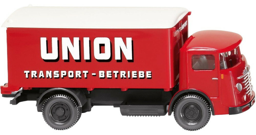 Union Transport Buessing 4500 ボックストラック / Wiking 1/87 ミニカー 模型