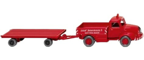 Rosenkranz Magirus S 3500 Schwerlastzug / Wiking 1/87 ミニカー 模型