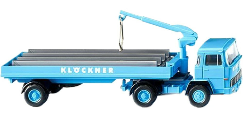 Kloeckner Magirus 135 D 11 FS Baustoffwagen / Wiking 1/87 ミニカー 模型