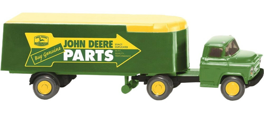 John Deere Chevrolet ボックスセミトレーラー / Wiking 1/87 ミニカー 模型