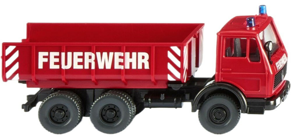 消防車 瓦礫トラック Mercedes Benz / Wiking 1/87 ミニカー 模型