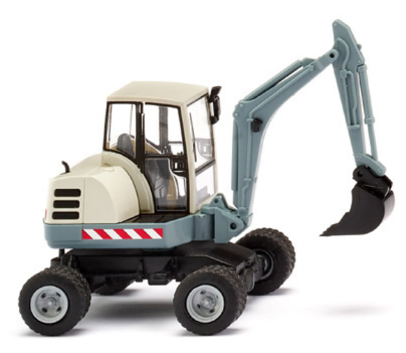 ミニバガー ミニショベル アルパインブルー / WIKING 1/87