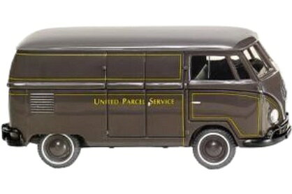 UPS Volkswagen Ty Type 2 パネルバン / Wiking 1/87 ミニカー 模型