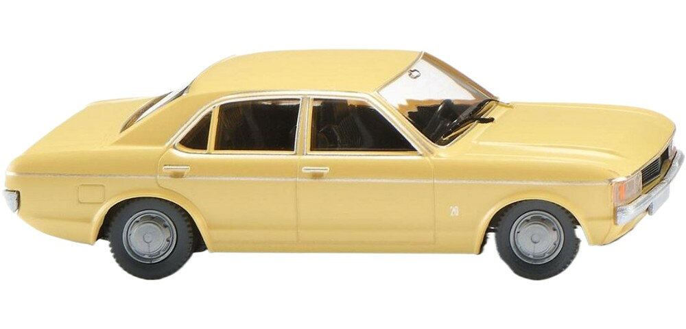 Ford Granada ライトイエロー / Wiking 1/87 ミニカー 模型