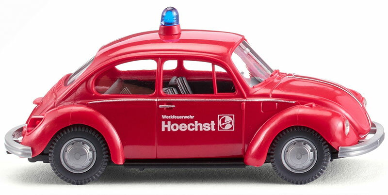 消防局 1972-74 Volkswagen Beetle 1303 ミニカー / WIKING 1/87